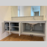 【造作家具】靴箱、カウンター、洗面下収納