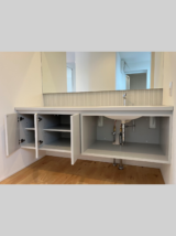 【造作家具】靴箱、カウンター、洗面下収納
